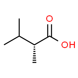 ChemSpider 2D Image | (R)-2,3-Dimethylbutyric Acid | C6H12O2