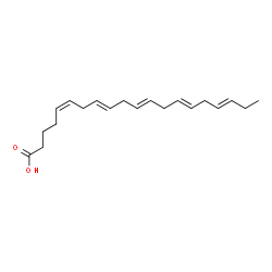 ChemSpider 2D Image | (5Z,8E,11E,14E,17E)-5,8,11,14,17-Icosapentaenoic acid | C20H30O2