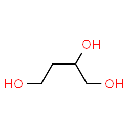 ChemSpider 2D Image | 1,2,4-Butanetriol | C4H10O3