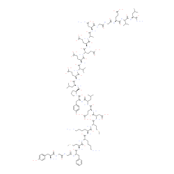 ChemSpider 2D Image | (4S)-4-[[2-[[2-[[(2S)-4-amino-2-[[(2S)-2-[[(2S)-2-[[(2S)-2-[[(2S)-2-[[(2S)-2-[[(2S)-2-[[(2S)-2-[[(2S)-1-[(2S)-2-[[(2S)-2-[[(2S)-2-[[(2S)-2-[[(2S)-2-[[(2S)-6-amino-2-[[(2S)-6-amino-2-[[(2S)-2-[[(2S)-2-[[2-[[2-[[(2S)-2-amino-3-(4-hydroxyphenyl)propanoyl]amino]acetyl]amino]acetyl]amino]-3-phenyl-propanoyl]amino]-4-methylsulfanyl-butanoyl]amino]hexanoyl]amino]hexanoyl]amino]-4-methylsulfanyl-butanoyl]amino]-3-carboxy-propanoyl]amino]-4-carboxy-butanoyl]amino]-4-methyl-pentanoyl]amino]-3-(4-hydroxyphenyl)propanoyl]pyrrolidine-2-carbonyl]amino]-4-methyl-pentanoyl]amino]-4-carboxy-butanoyl]amino]-3-methyl-butanoyl]amino]-4-carboxy-butanoyl]amino]-4-carboxy-butanoyl]amino]-4-carboxy-butanoyl]amino]propanoyl]amino]-4-oxo-butanoyl]amino]acetyl]amino]acetyl]amino]-5-[[(1S)-1-[[(1S)-1-carbamoyl-3-methyl-butyl]carbamoyl]-2-methyl-propyl]amino]-5-oxo-pentanoic acid | C131H200N30O43S2