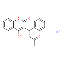 ChemSpider 2D Image | Warfarin sodium | C19H15NaO4