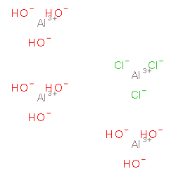 ChemSpider 2D Image | Aluminum chloride hydroxide (4:3:9) | H9Al4Cl3O9