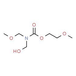 ChemSpider 2D Image | 2-Methoxyethyl (hydroxymethyl)(methoxymethyl)carbamate | C7H15NO5
