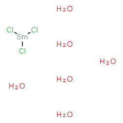 ChemSpider 2D Image | Trichlorosamarium hexahydrate | H12Cl3O6Sm