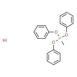 ChemSpider 2D Image | Phosphorus(1+), methyltris(phenolato)-, hydroiodide (1:1) | C19H19IO3P