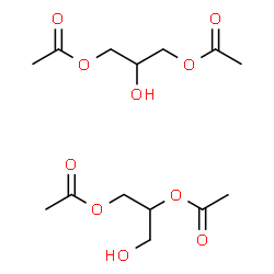 ChemSpider 2D Image | Diacetin | C14H24O10