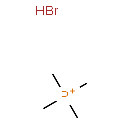 ChemSpider 2D Image | Phosphonium, tetramethyl-, hydrobromide (1:1) | C4H13BrP