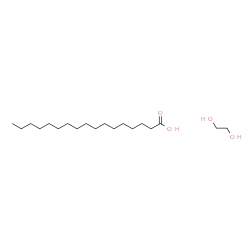 ChemSpider 2D Image | Heptadecanoic acid - 1,2-ethanediol (1:1) | C19H40O4