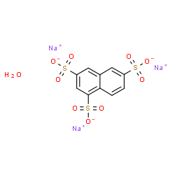 ChemSpider 2D Image | Sodium 1,3,6-naphthalenetrisulfonate hydrate (3:1:1) | C10H7Na3O10S3