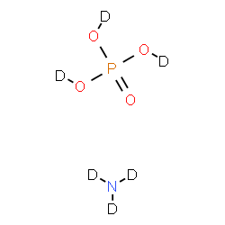 ChemSpider 2D Image | (~2~H_3_)Phosphoric acid (~2~H_3_)ammoniate (1:1) | D6NO4P