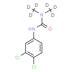 ChemSpider 2D Image | Diuron-d6 | C9H4D6Cl2N2O