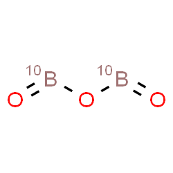 ChemSpider 2D Image | Dioxo(~10~B_2_)diboroxane | 10B2O3