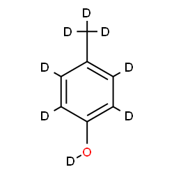 ChemSpider 2D Image | p-Cresol-d8 | C7D8O