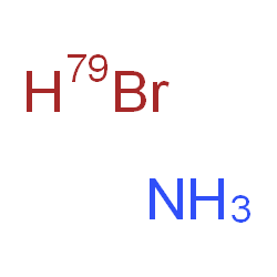 ChemSpider 2D Image | ammonia;bromane | H479BrN