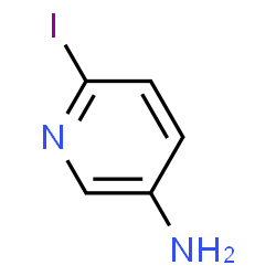ChemSpider 2D Image | 6-Iodo-3-pyridinamine | C5H5IN2