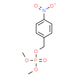 ChemSpider 2D Image | Dimethyl 4-nitrobenzyl phosphate | C9H12NO6P