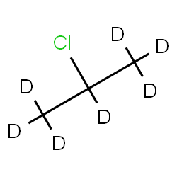 ChemSpider 2D Image | 2-Chloro(~2~H_7_)propane | C3D7Cl
