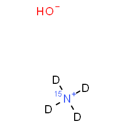 ChemSpider 2D Image | (~2~H_4_,~15~N)Ammonium hydroxide | HD415NO