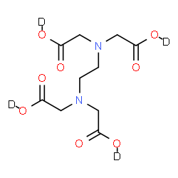 ChemSpider 2D Image | EDTA-d4 | C10H12D4N2O8