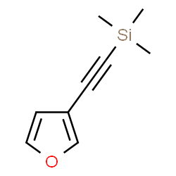 ChemSpider 2D Image | Furan-3-ylethynyltrimethylsilane | C9H12OSi