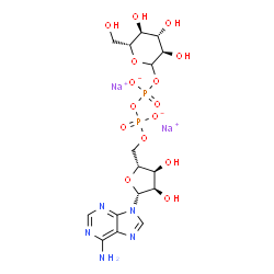 ChemSpider 2D Image | ADPG | C16H23N5Na2O15P2