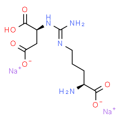 ChemSpider 2D Image | Argininosuccinic acid disodium salt | C10H16N4Na2O6