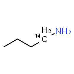 ChemSpider 2D Image | 1-(1-~14~C)Butanamine | C314CH11N