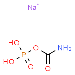 ChemSpider 2D Image | Methanone, amino(phosphonooxy)-, sodium salt (1:1) | CH4NNaO5P