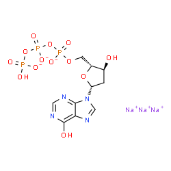ChemSpider 2D Image | dITP-Na3 | C10H12N4Na3O13P3