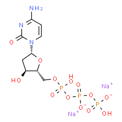 ChemSpider 2D Image | dCTP | C9H14N3Na2O13P3
