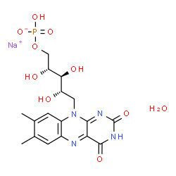 ChemSpider 2D Image | Flavin mononucleotide | C17H22N4NaO10P