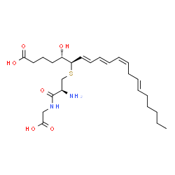 ChemSpider 2D Image | Leukotriene D4 | C25H40N2O6S