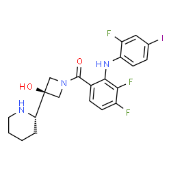 ChemSpider 2D Image | Cobimetinib | C21H21F3IN3O2