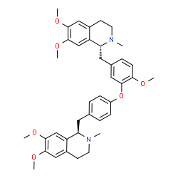 ChemSpider 2D Image | O-Methyldauricine | C39H46N2O6
