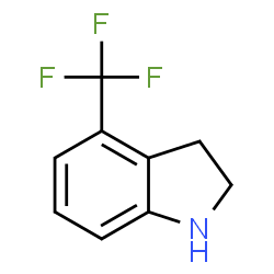 ChemSpider 2D Image | 4-(Trifluoromethyl)indoline | C9H8F3N