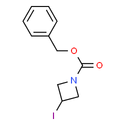 ChemSpider 2D Image | Benzyl 3-iodo-1-azetidinecarboxylate | C11H12INO2