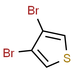 ChemSpider 2D Image | 3,4-Dibromothiophene | C4H2Br2S
