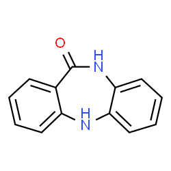 ChemSpider 2D Image | 5H-Dibenzo[b,e][1,4]diazepin-11(10H)-one | C13H10N2O