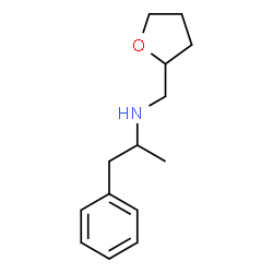 ChemSpider 2D Image | 1-Phenyl-N-(tetrahydro-2-furanylmethyl)-2-propanamine | C14H21NO