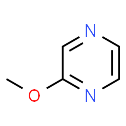 ChemSpider 2D Image | 2-Methoxypyrazine | C5H6N2O