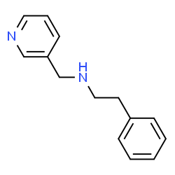 ChemSpider 2D Image | (2-phenylethyl)(pyridin-3-ylmethyl)amine | C14H16N2