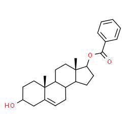 ChemSpider 2D Image | (8xi,9xi,14xi)-3-Hydroxyandrost-5-en-17-yl benzoate | C26H34O3