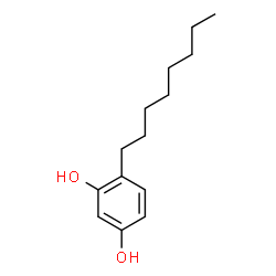 ChemSpider 2D Image | 4-OCTYLRESORCINOL | C14H22O2