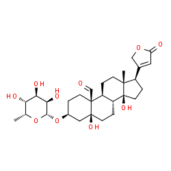 ChemSpider 2D Image | Desglucocheirotoxin | C29H42O10