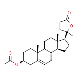 ChemSpider 2D Image | (3beta,20xi)-24-Oxo-20,24-epoxychol-5-en-3-yl acetate | C26H38O4