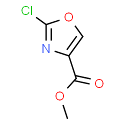 ChemSpider 2D Image | Methyl 2-chlorooxazole-4-carboxylate | C5H4ClNO3