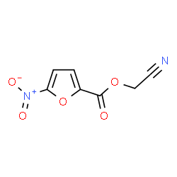 ChemSpider 2D Image | Cyanomethyl 5-nitro-2-furoate | C7H4N2O5