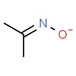 ChemSpider 2D Image | (Isopropylideneamino)oxidanide | C3H6NO
