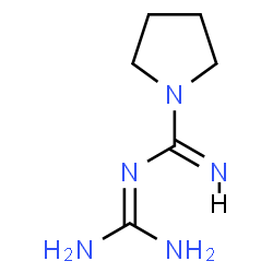 ChemSpider 2D Image | N-Carbamimidoylpyrrolidine-1-carboximidamide | C6H13N5