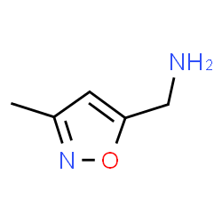 ChemSpider 2D Image | 1-(3-methylisoxazol-5-yl)methanamine | C5H8N2O